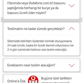 Vodafone Online Başvuruyu Onaylayıp Hattı Göndermemesi
