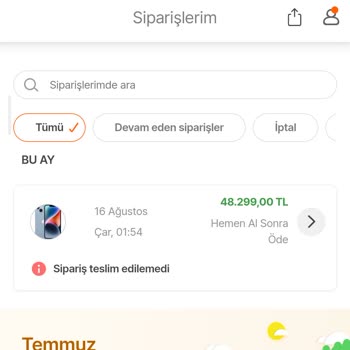 Aras Kargo Ürünümü Teslim Etmedi