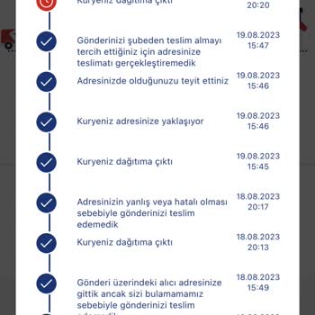 Aras Kargo Mobilyacı Şubesi Teslimatı Ulaştırmadan Evde Yoksunuz Diyor
