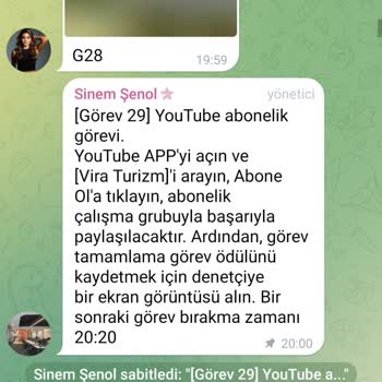 Telegram Hesabı Veri Trafiği Çalışma Grub