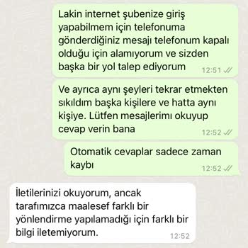Yapı Kredi Bankası İşlevsiz İletişim Kanalları
