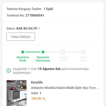 Fiyat Yükselten Trendyol Firmasının Bizi Mağdur Etmesi
