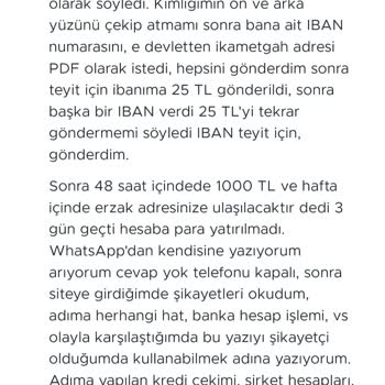 Emek Yardım Vakfı Ben Emek Vakfı Sitesinden Şikayetçiyim