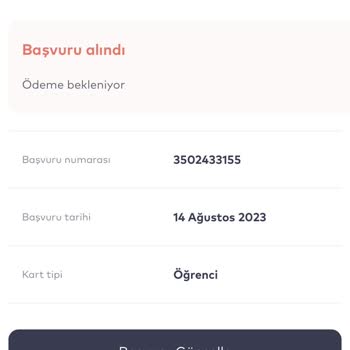 İstanbulkart Başvurusu Ödeme Sıkıntısı