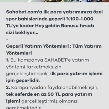 Sahabet Saçma Bir Site Deneyimi Yaşadım