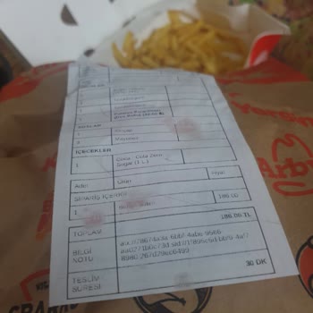 Burger King Geç Ve Eksik Sipariş