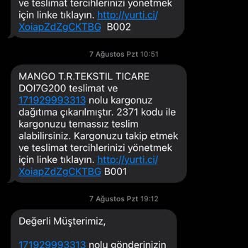 Yurtiçi Kargo'nun Sorumsuzluğu Yüzünden Ürünüm İade Edildi