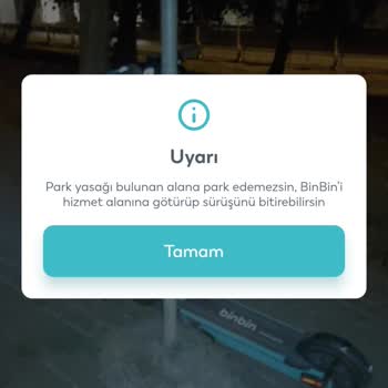 BinBin Ücret İadesi Kullanamadım ve Park Etmeme Konusunda