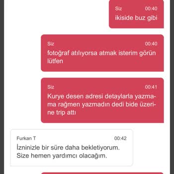 Yemek Sepeti Sipariş Hatası