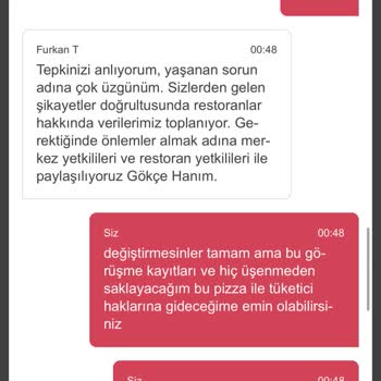 Yemek Sepeti Sipariş Hatası