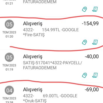 Garanti BBVA Google Üzerinden İzinsiz Para Çekimi