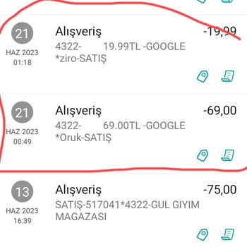 Garanti BBVA Google Üzerinden İzinsiz Para Çekimi