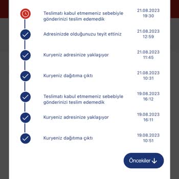 Aras Kargo Kuryesi Yalan Beyanda Bulundu.