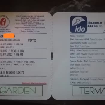 İDO Deniz Otobüsü Firması İptal Bilet İadesi Yapmıyor