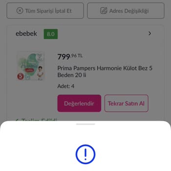 Pazarama Platformunda Fatura Gönderilmemesi