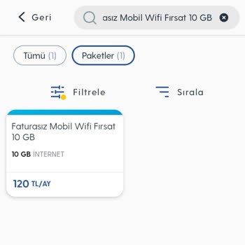 Turkcell Faturasız Data Hattı Paket Yükleme Zorluğu