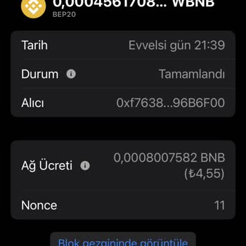 Trust Wallet Uygulamasında Sorun