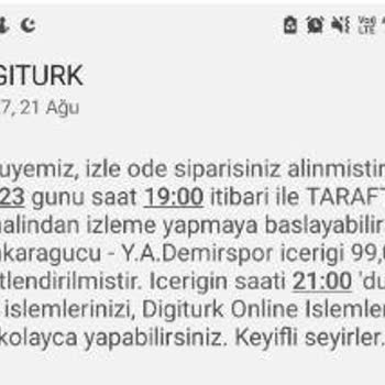 Digiturk'ten 1 Yıllık Taahhütlü Galatasaray Taraftar Paketi Problemi
