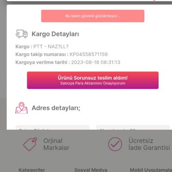 Gardrops Uygulaması Onaylayamama Sorunu!