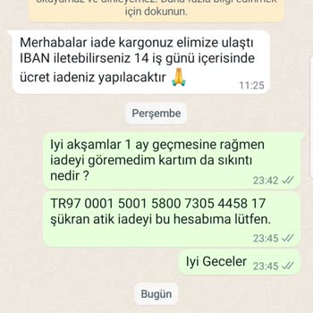 Cadde (caddstore) Instagram Giyim Mağazası İademi Yapmıyor