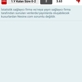 Nesine Bahis Tuttu Vermiyor