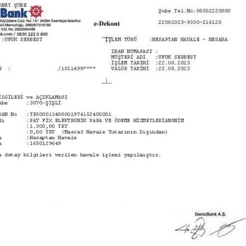 Payfix Yatırımım Hesabıma Düşmüyor