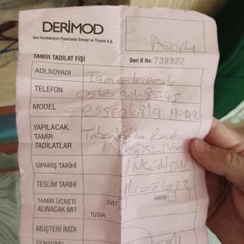 Derimod Ayakkabı Değişim Prosedürü
