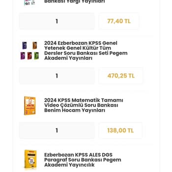 YKMkitap Sipariş Gecikmesi, Cevap Verilmemesi.