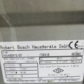 Bosch Fırınlı Ocak Düğmesi Kırıldı Üretilmiyormuş