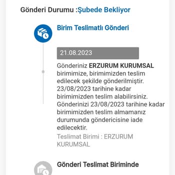 MNG Kargo Erzurum Kurumsal Kargoyu Getirmiyor
