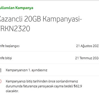 Vodafone Müşteri Hizmetlerine Bağlanamıyorum! Ek Paket İptali!