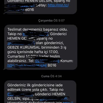 MNG Kargo Mağduriyet Yaşama