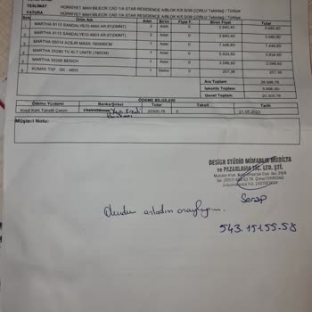 Kelebek Mobilyanın Ürünü Teslim Etmemesi
