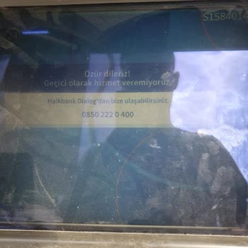 Ziraat Bankası Ziraat Kartıma Para Yatırırken Halkbank ATM'si Parama El Koydu