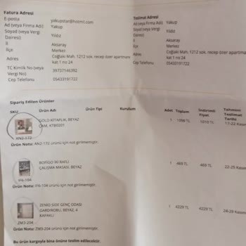 Vivense Satış Sonrası Hizmet (her Şey Satana Kadar! )