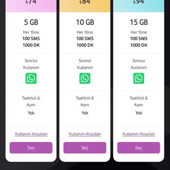 Vodafone Mobil Uygulama Düzgün Çalışmıyor