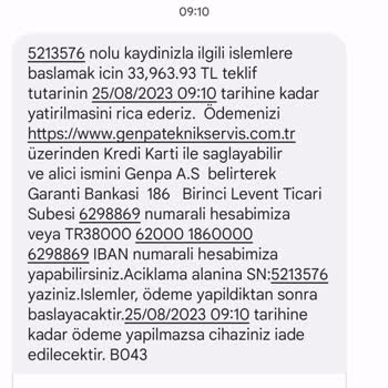 Huawei Marka Telefonun Fatura Bedelinden 7 Katı Tamir Parası İstediler