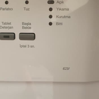 Arçelik 6231 Bulaşık Makinesi Sepeti Paslandı