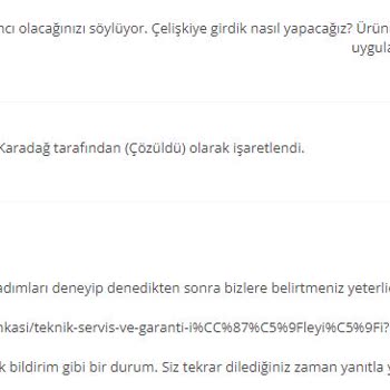 Sinerji Bilgisayar'dan Satın Aldığım RAM Bellekler Arızalı Çıktı