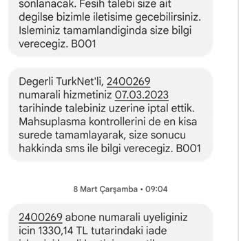 TurkNet Gerekçesiz Borç Yansıtıp İcraya Vermiş