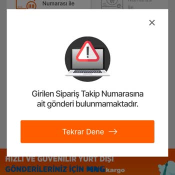 MNG Kargo Nerede Olduğu Belli Olmayan Kargo