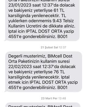 Bimcell Zam Üstüne Zam Yapıyor