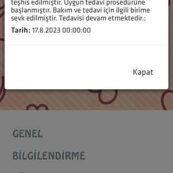 İzmir Büyükşehir Belediyesi Veteriner Hekimliğinden Bilgi Alamıyorum