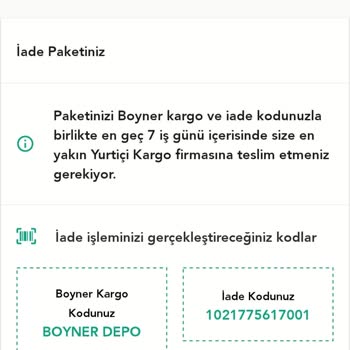 Boyner 2 Aydır Bitmeyen İade