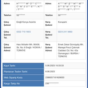 Sürat Kargo Kayıp Kargo Para İadesi