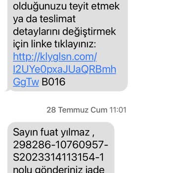 Teknosa İade İşlemimi Veya Değişimi Yapmıyor.
