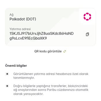 Binance Hesabımdan Paribu Hesabıma Kripto Yatırma