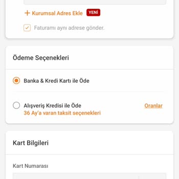Trendyol Garanti Pay Seçeneği Yok
