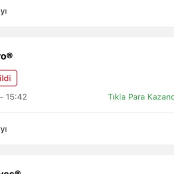 Sbarro Tıkla Gelsin İptali Paramın İadesi