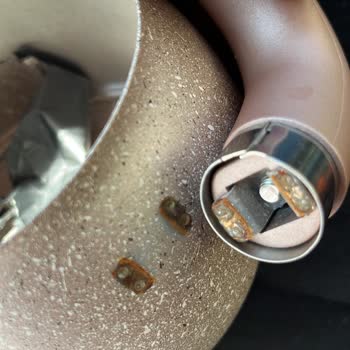 Karaca Züccaciye Karaca Bio Granit Çaydanlık İlk Yıkamada Soyuldu Ve Kulubu Çıktı